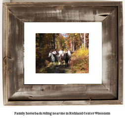 family horseback riding near me in Richland Center, Wisconsin